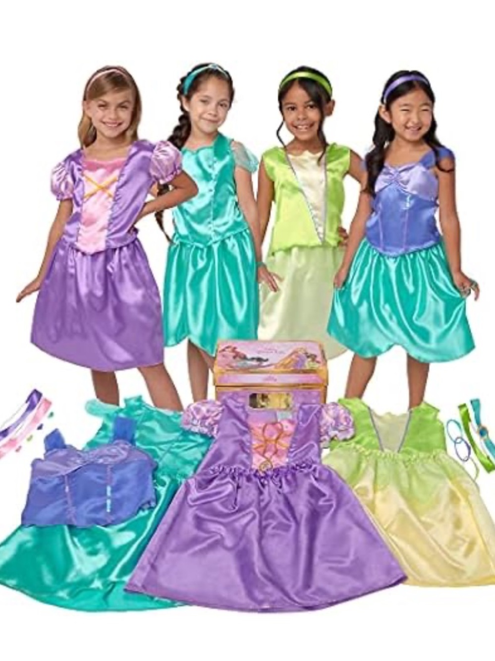 Choice Disney Dress-Up Trunks - Princess, Frozen or Moana - Size 4-6x - NEW